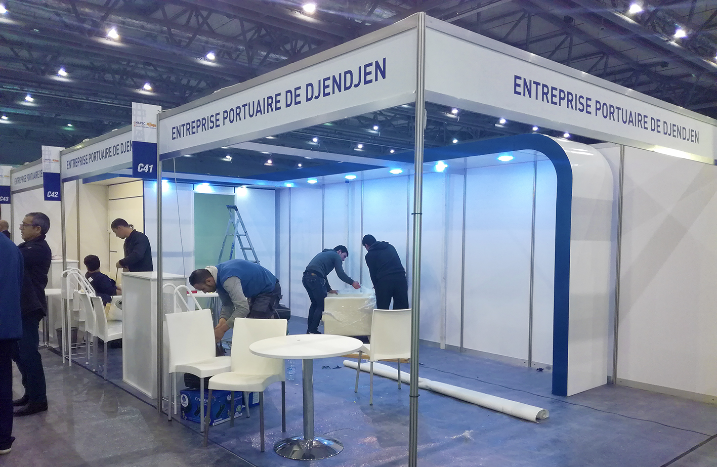 stand d'exposition